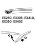 LAMELA STERGATOR TRICO EX310 - Compatibil cu OPEL, SSANGYONG, VAUXHALL