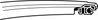 LAMELA STERGATOR TRICO EX310 - Compatibil cu OPEL, SSANGYONG, VAUXHALL