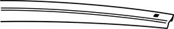 LAMELA STERGATOR TRICO EX356 - Compatibil cu AUDI, BMW, MG, PORSCHE, SEAT, SKODA, VW