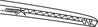 LAMELA STERGATOR TRICO EX358 - Compatibil cu FIAT, LAND ROVER, MERCEDES-BENZ, OPEL, VAUXHALL