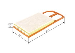 FILTRU AER BOSCH F 026 400 019 - Compatibil cu SEAT, VW