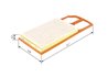 FILTRU AER BOSCH F 026 400 019 - Compatibil cu SEAT, VW