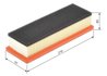 FILTRU AER BOSCH F 026 400 036 - Compatibil cu ALFA ROMEO, FIAT, FORD, LANCIA
