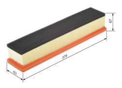 FILTRU AER BOSCH F 026 400 051 - Compatibil cu DACIA, NISSAN, RENAULT