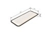FILTRU AER BOSCH F 026 400 154 - Compatibil cu TOYOTA