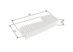 FILTRU AER BOSCH F 026 400 158 - Compatibil cu LEXUS, TOYOTA