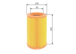 FILTRU AER BOSCH F 026 400 194 - Compatibil cu ALFA ROMEO, FIAT, LANCIA
