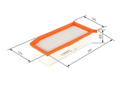 FILTRU AER BOSCH F 026 400 343 - Compatibil cu DACIA, RENAULT