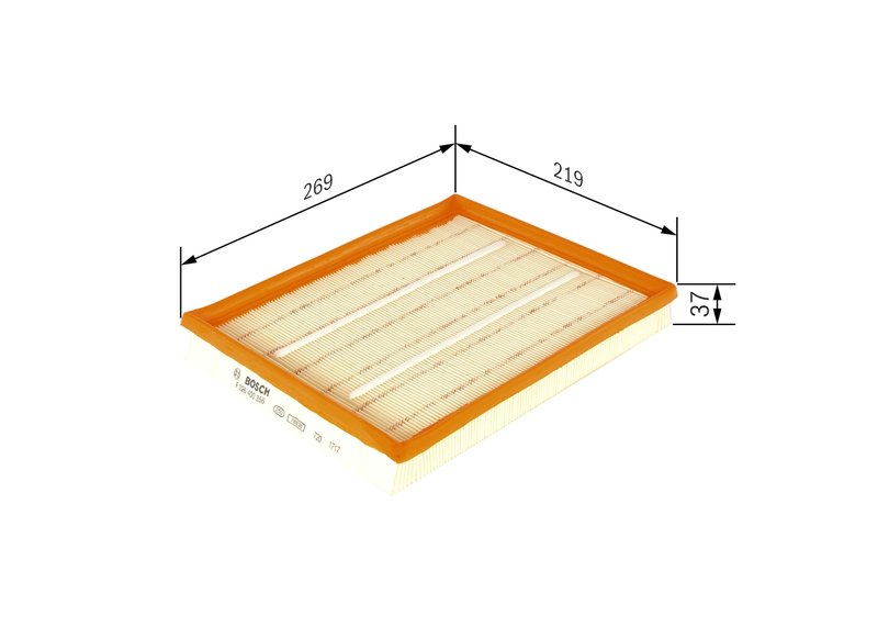 FILTRU AER BOSCH F 026 400 356 - Compatibil cu BMW