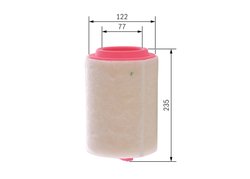 FILTRU AER BOSCH F 026 400 367 - Compatibil cu MINI