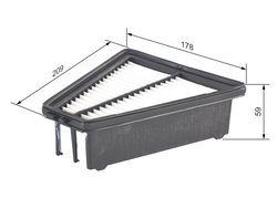 FILTRU AER BOSCH F 026 400 417 - Compatibil cu RENAULT