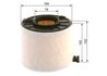 Filtru aer BOSCH F 026 400 422