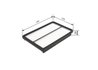 FILTRU AER BOSCH F 026 400 446 - Compatibil cu HYUNDAI, KIA
