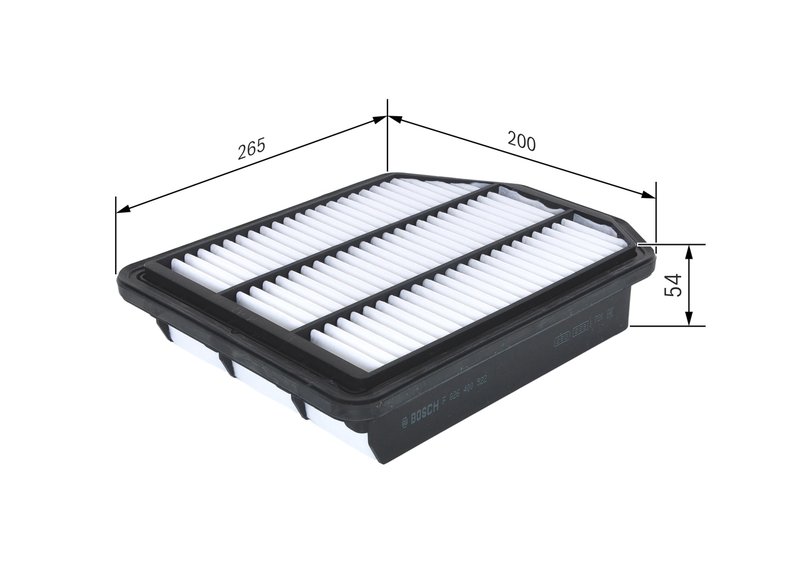 FILTRU AER BOSCH F 026 400 522 - Compatibil cu KIA