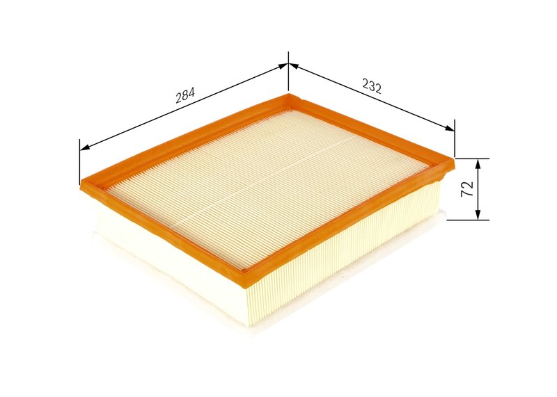 FILTRU AER BOSCH F 026 400 556 - Compatibil cu AUDI, SEAT, SKODA