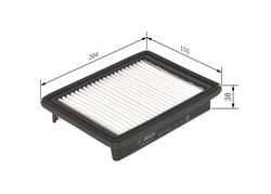 FILTRU AER BOSCH F 026 400 584 - Compatibil cu OPEL, VAUXHALL
