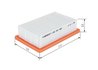 FILTRU AER BOSCH F 026 400 595 - Compatibil cu RENAULT, SMART