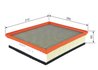 FILTRU AER BOSCH F 026 400 609 - Compatibil cu VW