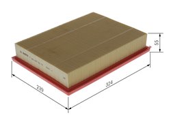 FILTRU AER BOSCH F 026 400 630 - Compatibil cu TOYOTA