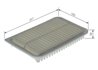 FILTRU AER BOSCH F 026 400 659 - Compatibil cu SUZUKI
