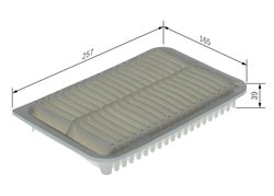 FILTRU AER BOSCH F 026 400 659 - Compatibil cu SUZUKI