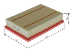 FILTRU AER BOSCH F 026 400 675 - Compatibil cu FORD