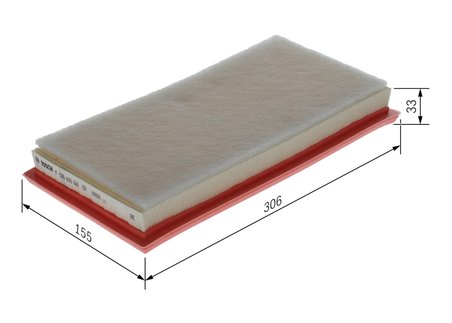 FILTRU AER BOSCH F 026 400 687 - Compatibil cu ALFA ROMEO, FIAT, JEEP