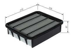FILTRU AER BOSCH F 026 400 740 - Compatibil cu TOYOTA