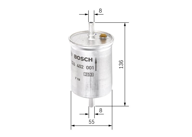 Filtru combustibil BOSCH F 026 402 001