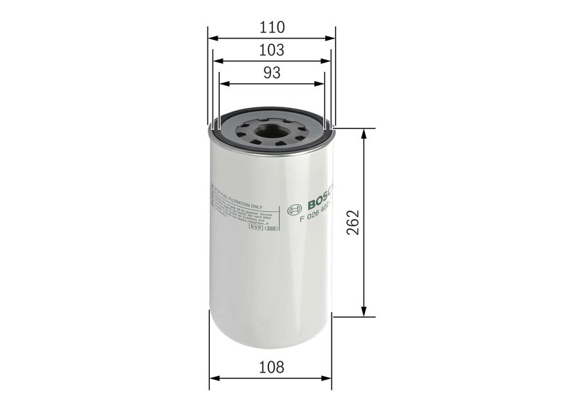Filtru combustibil BOSCH F 026 402 017