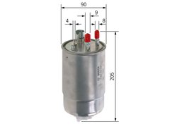 Filtru combustibil BOSCH F 026 402 054