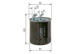 FILTRU COMBUSTIBIL BOSCH F 026 402 065 - Compatibil cu MERCEDES-BENZ