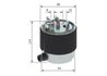 FILTRU COMBUSTIBIL BOSCH F 026 402 125 - Compatibil cu NISSAN