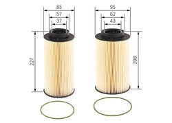 FILTRU COMBUSTIBIL BOSCH F 026 402 146 - Compatibil cu SCANIA