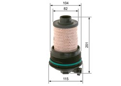 Filtru combustibil BOSCH F 026 402 260