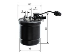 Filtru combustibil BOSCH F 026 402 280