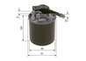 Filtru combustibil BOSCH F 026 402 839