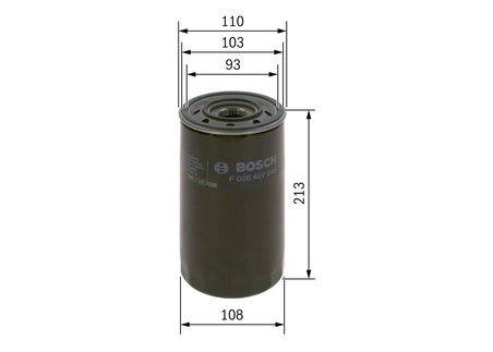 Filtru ulei BOSCH F 026 407 049