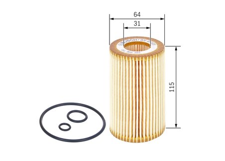 FILTRU ULEI BOSCH F 026 407 070 - Compatibil cu HONDA