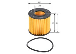 FILTRU ULEI BOSCH F 026 407 092 - Compatibil cu DAIHATSU, LEXUS, SUBARU, TOYOTA
