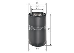 Filtru ulei BOSCH F 026 407 101