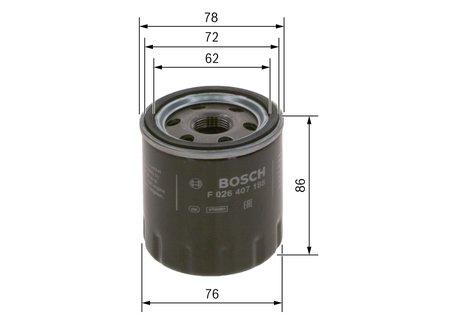Filtru ulei BOSCH F 026 407 188