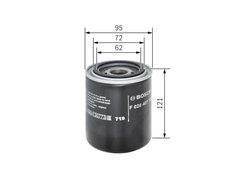 FILTRU ULEI BOSCH F 026 407 198 - Compatibil cu NISSAN