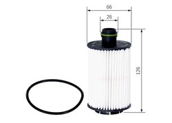 FILTRU ULEI BOSCH F 026 407 249 - Compatibil cu CHEVROLET, OPEL, VAUXHALL