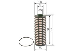 Filtru ulei BOSCH F 026 407 286