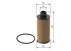 FILTRU ULEI BOSCH F 026 407 305 - Compatibil cu ALFA ROMEO