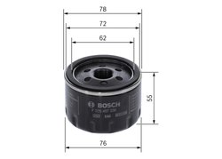 Filtru ulei BOSCH F 026 407 336