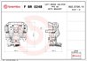 Etrier frana Brembo F BR 024B