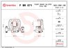 ETRIER FRANA BREMBO F BR 071 - Compatibil cu MERCEDES-BENZ