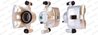 ETRIER FRANA FERODO FCL692877 - Compatibil cu MAZDA